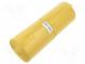 Trash bags  20pcs  LDPE  Colour  yellow  160l