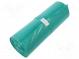 Trash bags  10pcs  LDPE  Colour  green  240l