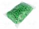 Rubber bands  Width  3mm  Thick  1.5mm  rubber  Colour  green