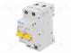 Circuit breaker  230/400VAC  250VDC  Inom  25A  Poles  2  DIN  10kA