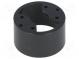 LED housing  8mm  black