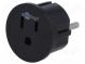 Adapter  Out  JAPAN,USA  Plug  with earthing  Colour  black