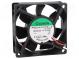Fan  DC  axial  24VDC  70x70x25mm  83.25m3/h  45dBA  ball bearing