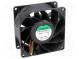 Fan  DC  axial  24VDC  80x80x38mm  143m3/h  55.2dBA  ball bearing