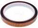 Tape  high temperature resistant  Thk  0.06mm  40%  amber  W  12mm