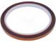 Tape  high temperature resistant  Thk  0.06mm  40%  amber  W  6mm