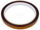 Tape  high temperature resistant  Thk  0.06mm  40%  amber  W  9mm