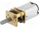 Motor  DC  with gearbox  LP  6VDC  360mA  Shaft  D spring