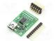 Servo controller  USB-UART  Channels  6  Kit  module,connectors