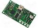 DC-motor driver  21.77kHz  PWM,RC,TTL,USB  7A  Uin mot  5.5÷30V