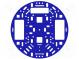 Chassis  blue  Ø127x3mm  acrylic