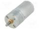 Motor  DC  with gearbox  HP  6VDC  6.5A  Shaft  D spring  460rpm