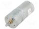 Motor  DC  with gearbox  LP  6VDC  2.4A  Shaft  D spring  78rpm