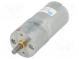 Motor  DC  with gearbox  LP  6VDC  2.4A  Shaft  D spring  58rpm