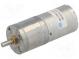 Motor  DC  with gearbox  LP  6VDC  2.2A  Shaft  D spring  25rpm