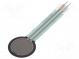 Sensor  pressure  analog  FSR 400  Ø15mm  Range  0,2÷20N