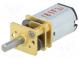 Motor  DC  with gearbox  HP  6VDC  1.6A  Shaft  D spring  max.392mNm