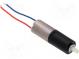 Motor  DC  coreless,with planetary gearbox  6VDC  400mA  500rpm