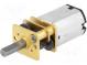 Motor  DC  with gearbox  LP  6VDC  360mA  Shaft  D spring  max.63mNm