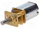 Motor  DC  with gearbox  Medium Power  6VDC  670mA  Shaft  D spring