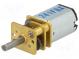 Motor  DC  with gearbox  Medium Power  6VDC  670mA  Shaft  D spring