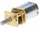 Motor  DC  with gearbox  Medium Power  6VDC  670mA  Shaft  D spring