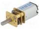 Motor  DC  with gearbox  Medium Power  6VDC  670mA  Shaft  D spring