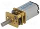 Motor  DC  with gearbox  Medium Power  6VDC  670mA  Shaft  D spring