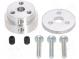 Bracket wheel  Shaft  D spring  Pcs  1  Shaft dia  5mm  Ø  21.9mm