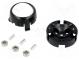 Ball casters  Kit  ball,housing  screw  Ø  34mm  Tip mat  plastic