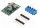 DC-motor driver  100kHz  PWM  25A  Uin mot  6.5÷30V  Channels  1