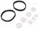 Tracks  Shaft  D spring  Pcs  2  push-in,screw  Ø  35mm  W  14.6mm