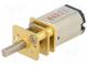 Motor  DC  with gearbox  HPCB 12V  12VDC  750mA  Shaft  D spring