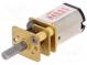 Motor  DC  with gearbox  HPCB 12V  12VDC  750mA  Shaft  D spring