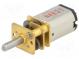 Motor  DC  with gearbox  HPCB 12V  12VDC  750mA  Shaft  D spring