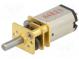 Motor  DC  with gearbox  HPCB 12V  12VDC  750mA  Shaft  D spring