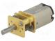 Motor  DC  with gearbox  HPCB 6V  6VDC  1.5A  Shaft  D spring