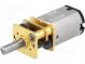 Motor  DC  with gearbox  HPCB  6VDC  1.5A  Shaft  D spring