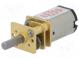 Motor  DC  with gearbox  HPCB 6V  6VDC  1.5A  Shaft  D spring