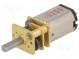 Motor  DC  with gearbox  HPCB  6VDC  1.5A  Shaft  D spring