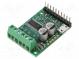 Stepper motor controller  I2C,PWM,RC,TTL,USB,analog  4A