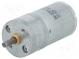 Motor  DC  with gearbox  Medium Power  12VDC  2.1A  Shaft  D spring