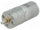 Motor  DC  with gearbox  Medium Power  12VDC  2.1A  Shaft  D spring