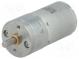 Motor  DC  with gearbox  LP  12VDC  1.1A  Shaft  D spring  560rpm