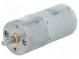 Motor  DC  with gearbox  LP  12VDC  1.1A  Shaft  D spring  110rpm