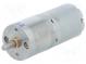 Motor  DC  with gearbox  LP  12VDC  1.1A  Shaft  D spring  23rpm