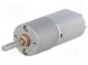 Motor  DC  with gearbox  POLOLU 20D  6VDC  3.2A  Shaft  D spring