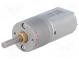 Motor  DC  with gearbox  POLOLU 20D  6VDC  3.2A  Shaft  D spring