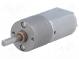 Motor  DC  with gearbox  12VDC  1.6A  Shaft  D spring  225rpm