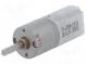 Motor  DC  with gearbox  6VDC  2.9A  Shaft  D spring  46rpm
